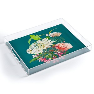 Lisa Angulo Petals 15.5" x 12" Acrylic Tray - Deny Designs - 1 of 4