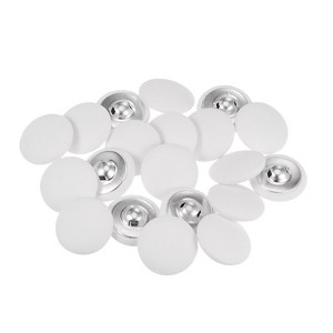 Unique Bargains Metal Shank Round Cloth Covered DIY Sewing Buttons 20 Pcs - 1 of 4