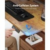 HUANUO 55"x24" Electric Standing Desk, Adjustable Height, 4 Memory Settings, Headphone Hook for Home Office, Vintage Brown - 2 of 4