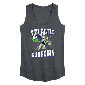 Women's - Disney - Buzz Galactic Guardian Graphic Racerback Tank - 1 of 4