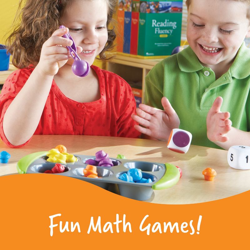 Learning Resources Mini Muffin Match Up, Fine Motor Game, Ages 3+, 5 of 6