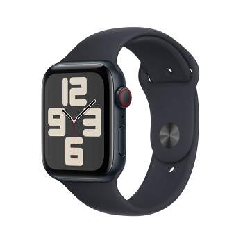 Apple Watch Se Gps 44mm Midnight Aluminum Case With Midnight Sport