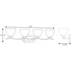 Progress Lighting Laird 4-Light Bath Vanity, Brushed Nickel, Glass Shade Collection: Laird, Material: Glass, Finish Color: Brushed Nickel, Number Of - 2 of 2