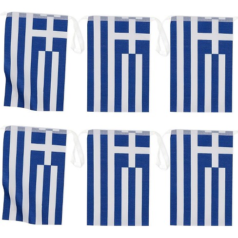 10 Israel String Flag Party Bunting Has 10 Israeli 6x9 Polyester Banner Flags Attached Popular for School Classroom Restaurants World Cup Theme Parties Bars