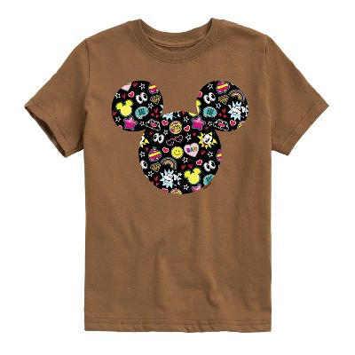 Boys' - Disney - Mickey And Minnie Doodles Short Sleeve Graphic T-Shirt