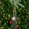 Northlight Cascading Christmas Jingle Bell Ornaments - 13.5" - Multicolor - Set of 2 - 2 of 4