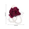 Unique Bargains Decorative Wedding Prom Party Artificial Rose Wrist Corsages 3.54" x 2.76" - 2 of 3