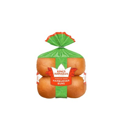 King's Hawaiian Sweet Hamburger Buns - 12.8oz/8ct