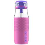 Zulu 18oz Tag Tritan Water Bottle - Pink