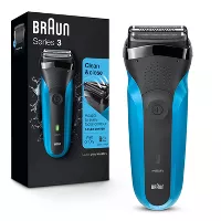 Braun Series 3-310s Mens Rechargeable Wet Dry Electric Foil Shaver Deals
