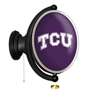 College Oval Rotating Lighted Wall Sign - 1 of 4