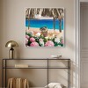 Art Remedy Relaxing at the Beach Chic Coastal Wall Art Framed - 2 of 4