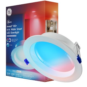 GE Household Lighting 6'' Cync Reveal HD FC Wafer - 1 of 4