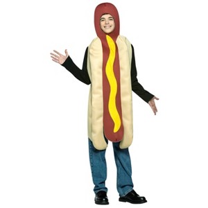 Imposta Costumes Teen Hot Dog Teen Costume Bodysuit XL Tan - 1 of 1