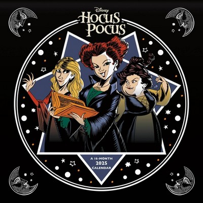 Trends International 2025 Hocus Pocus Wall Calendar: Monthly Planner, 12x12 Inches, Multicolored, Saddle Stitch Binding