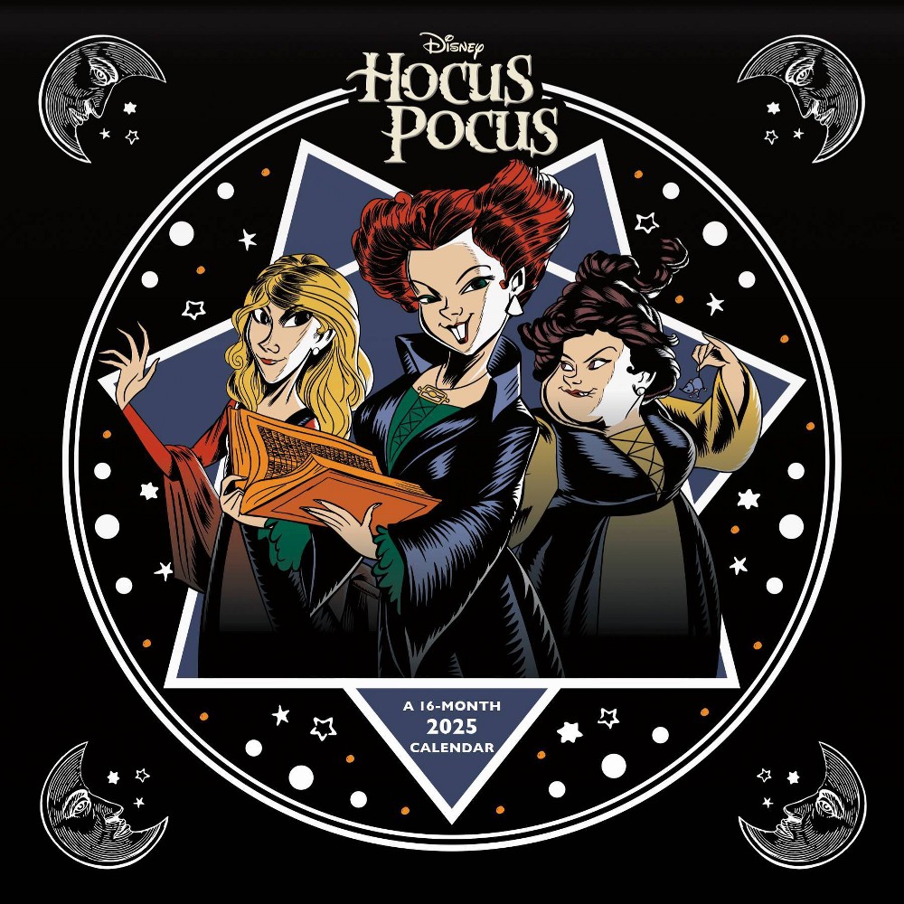 Photos - Planner Trends International  Hocus Pocus Wall Calendar 2025