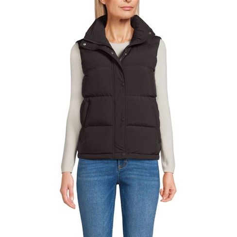 Lands end womens down vest online