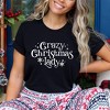 Simply Sage Market Women's Crazy Christmas Lady Short Sleeve Graphic Tee - 2 of 4