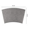 REGALWOVEN Faux Leather Kitchen Washable Heat Resistant Place Mats 20 x 12 Inch 6 Pcs - 4 of 4