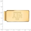 Black Bow Jewelry 10k Yellow Gold Texas A&M Aggies NCAA Money Clip - 2 of 3