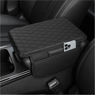 TruAIR Upgraded Car Center Console Cover with Storage Ð Universal Armrest Cushion