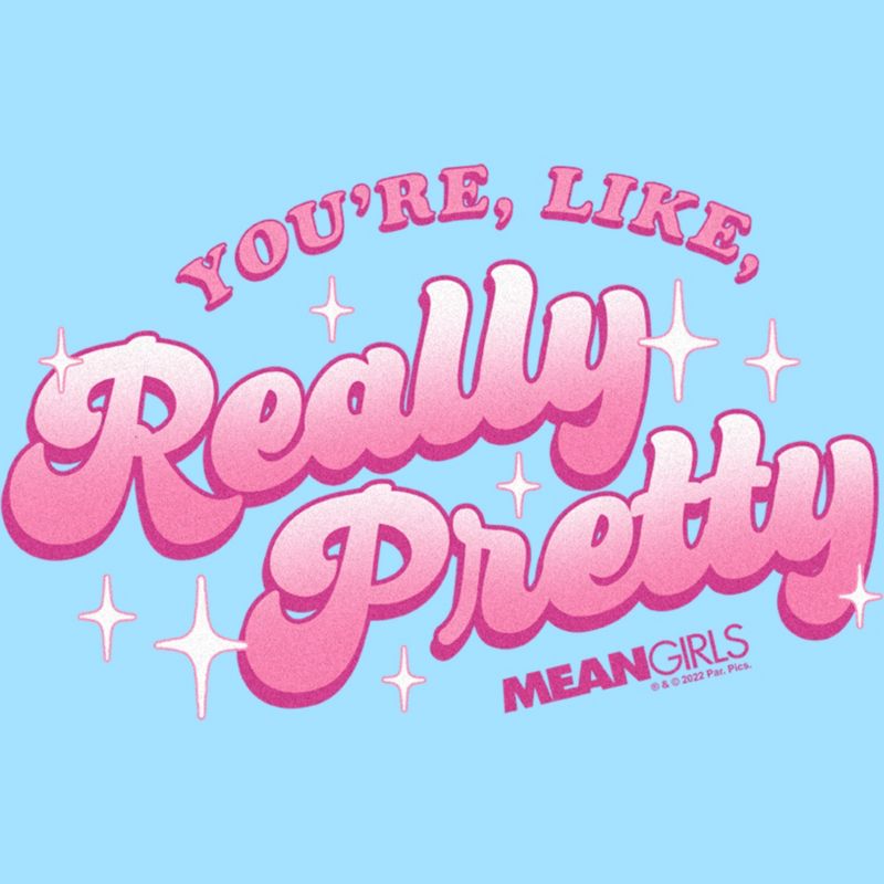Men's Mean Girls Valentine's Day You're Like Really Pretty T-Shirt, 2 of 5