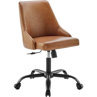 Modway Designate Swivel Vegan Leather Office Chair