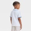 Toddler Boys' Short Sleeve Jersey Knit Polo Shirt - Cat & Jack™ - 2 of 3