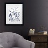 Trademark Fine Art - Wild Apple Portfolio Botanical Beauty Chalk IX White Matted Framed Art - 2 of 4