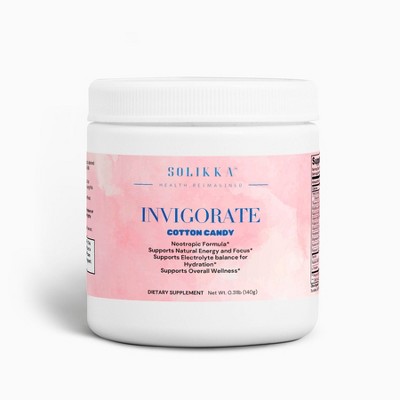 Solikka Invigorate Nootropic Hydr-8 (Cotton Candy)