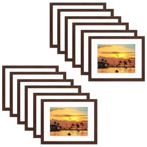 Golden State Art 11x14 Certificate MDF Picture Frame 0.87 Inch Thickness for 8.5x11 Picture - Pack of 12 - 1 of 4