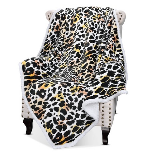 Catalonia Cheetah Print Fluffy Throw Blanket Soft Mink Fleece Couch Blanket Tv Bed Fuzzy Blanket Fluffy Comfy Warm Throws Comfort Caring Gift Target