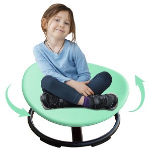 Whisen Kids Sensory Swivel Chair with Non-Slip Feet, Ball Bearings, Thickened Edges, Sensory Toy Gift for Children With ADHD - 1 of 4