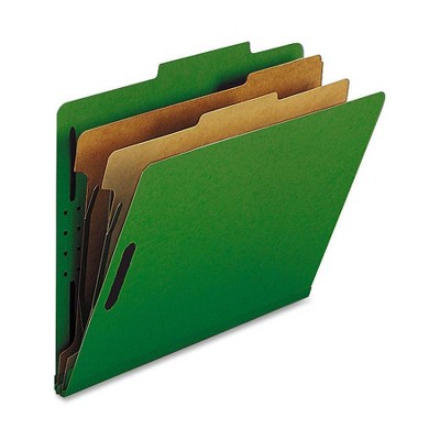 Nature Saver Classification Folders 2"Exp. 2 Dvdrs Letter 10/BX GN SP17208