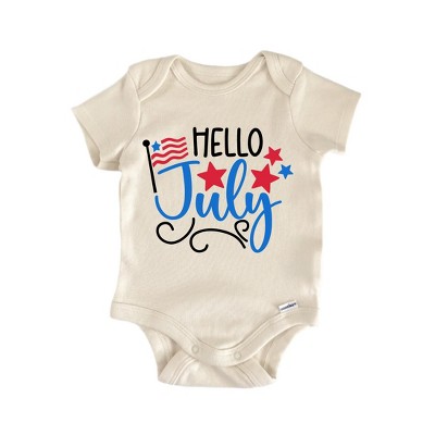 Hello July - Baby Boy Girl Clothes Infant Onesie® Funny Cute GS1