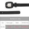 INSPIRE CHIC Womens 0.7" Width Textured Faux Leather Waist Belts 1Pc - 4 of 4