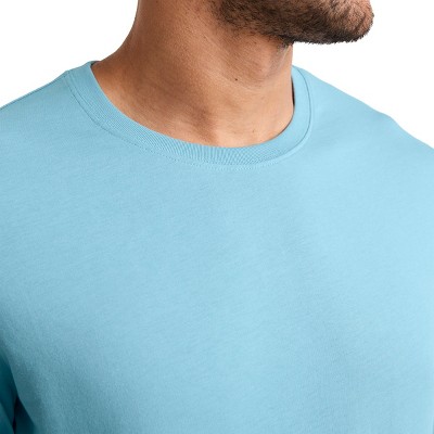 Мужские футболки Jockey Men's Made2Fit Long Sleeve Crew Neck T-Shirt 2XL Coastline — фото 7