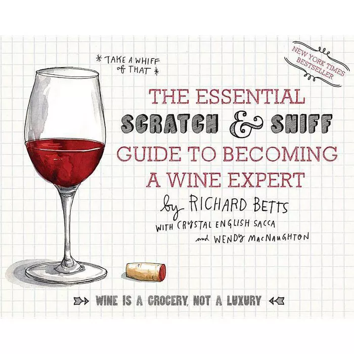 Best Wedding Gifts for Wine Lovers, “Scratch & Sniff Guide to Becoming a Wine Expert”