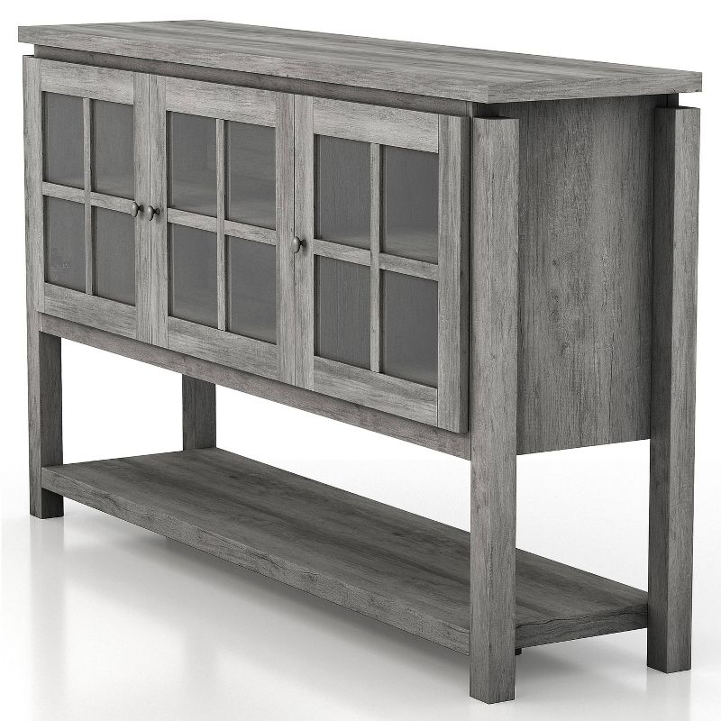 Carita Transitional Windowpane Cabinets Buffet - HOMES: Inside + Out, 4 of 16