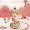 ROBOTIME 3D Wooden Puzzle Parachute Tower DIY Model Gift for Birthday Children Adult, 5.51"*5.51"*11.8" - 2 of 4
