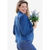 Woman Within Stretch Denim Jean Jacket - 4 of 4