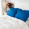 2 Pack Brushed Microfiber Pillow Shams, Super Soft and Cozy Oxford Pillowcases - NTBAY - 3 of 4