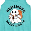 Girls' - Instant Message - Homework Ghost Graphic Sleeveless Aline Dress - 2 of 4