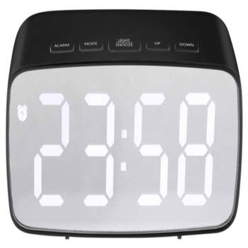 4.75"x2" Digital Alarm Clock - Infinity Instruments
