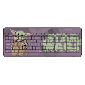 Keyscaper Star Wars: The Mandalorian Grogu Color Block Wireless USB Keyboard - 1 of 4