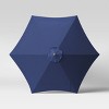 9' Round Patio Umbrella - Light Wood Pole - Threshold™ - image 3 of 3