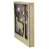 Northlight LED Lighted Deer with Stars Wooden Christmas Box - 9.75" - 2 of 4
