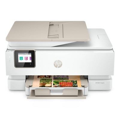 HP Envy Inspire 7955e Bluetooth All-in-One Inkjet Printer, Copier, Scanner - White