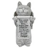 Design Toscano Paw Prints On Our Hearts Memorial Cat Statue - image 3 of 4