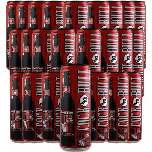 Cock n Bull Ginger Beer 12oz Soda Cans - Ideal Mixer for Cocktails, Mocktails, and Bartenders - Premium Quality for Perfect Mixed Drinks - Refreshing Flavor Profile- Made In USA - 1 of 3